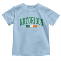 Vintage Irish Flag Notorious Toddler T Shirt Boxing Fans