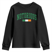 Vintage Irish Flag Notorious Youth Sweatshirt Boxing Fans