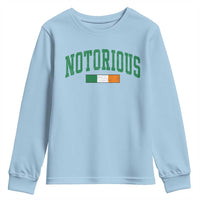 Vintage Irish Flag Notorious Youth Sweatshirt Boxing Fans