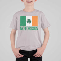 Irish Pride Boxing Fighting Notorious T Shirt For Kid Vintage Ireland Flag Irish Retro Throwback