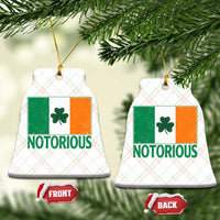Irish Pride Boxing Fighting Notorious Ceramic Ornament Vintage Ireland Flag Irish Retro Throwback