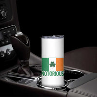 Irish Pride Boxing Fighting Notorious Skinny Tumbler Vintage Ireland Flag Irish Retro Throwback