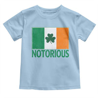 Irish Pride Boxing Fighting Notorious Toddler T Shirt Vintage Ireland Flag Irish Retro Throwback