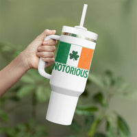Irish Pride Boxing Fighting Notorious Tumbler With Handle Vintage Ireland Flag Irish Retro Throwback