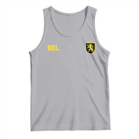 Vintage Belgium Tank Top Belgian Football Pride Belgium Lion Crest Soccer Graphic