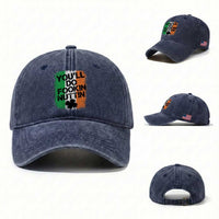 You Will Fookin Nuttin Irish Flag Pride Notorious Washed Cotton Baseball Cap