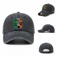 You Will Fookin Nuttin Irish Flag Pride Notorious Washed Cotton Baseball Cap