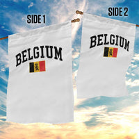 Vintage Belgium Garden Flag Lion Royal Flag Graphic Belgian Soccer Football Pride Gift for Fans