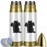 Purrberus 3 Headed Black Cat Gothic Mythology Graphic Bullet Tumbler Vintage Grunge Alt 90s Halloween Goth Horror