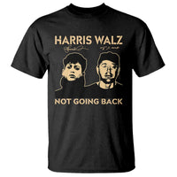 Harris Walz T Shirt Retro We Are Not Going Back