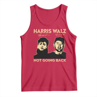 Harris Walz Tank Top Retro We Are Not Going Back