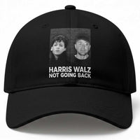 Harris Walz Baseball Cap Vintage We Are Not Going Back