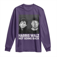 Harris Walz Long Sleeve Shirt Vintage We Are Not Going Back