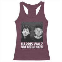 Harris Walz Racerback Tank Top Vintage We Are Not Going Back