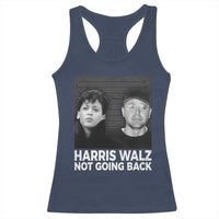 Harris Walz Racerback Tank Top Vintage We Are Not Going Back