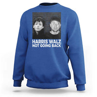 Harris Walz Sweatshirt Vintage We Are Not Going Back