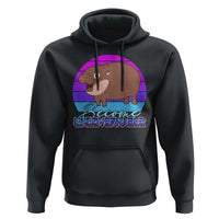 Funny Moo Deng Hoodie Baby Hippo Become Ungovernable