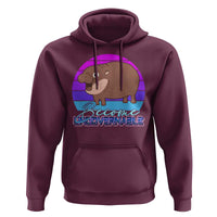 Funny Moo Deng Hoodie Baby Hippo Become Ungovernable