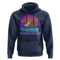 Funny Moo Deng Hoodie Baby Hippo Become Ungovernable