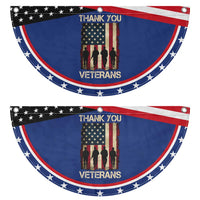 Thank You Veterans Patriotic Fan Flag Veterans Day American Flag