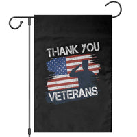 Thank You Veterans Garden Flag Never Forget Veterans Military Appreciation US Flag - Wonder Print Shop