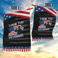 Thank You Veterans Garden Flag Never Forget Veterans Military Appreciation US Flag