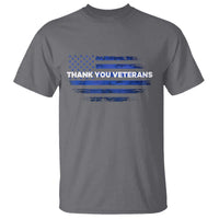 Thank You Veterans T Shirt Never Forget Veterans Day Grunge American Flag - Wonder Print Shop