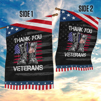 Thank You Veterans Garden Flag American Flag Military Supportive Veterans Day