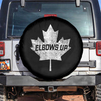 Elbows Up Canada Spare Tire Cover True North Strong and Free Maple Leaf Proud Canadian