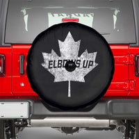 Elbows Up Canada Spare Tire Cover True North Strong and Free Maple Leaf Proud Canadian