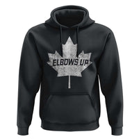Elbows Up Canada Hoodie True North Strong and Free Maple Leaf Proud Canadian