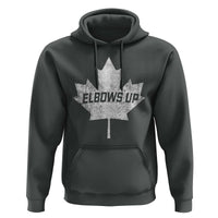 Elbows Up Canada Hoodie True North Strong and Free Maple Leaf Proud Canadian