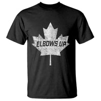 Elbows Up Canada T Shirt True North Strong and Free Maple Leaf Proud Canadian