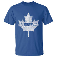 Elbows Up Canada T Shirt True North Strong and Free Maple Leaf Proud Canadian