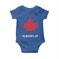 Elbows Up Canada Strong Baby Onesie Maple Leaf Proud Canadian