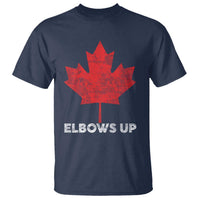 Elbows Up Canada Strong T Shirt Maple Leaf Proud Canadian