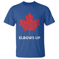 Elbows Up Canada Strong T Shirt Maple Leaf Proud Canadian