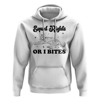 Feminist Cat Hoodie Equal Rights or I Bites Human Rights - Wonder Print Shop
