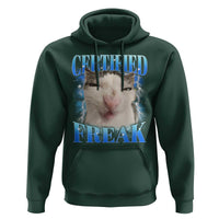 Certified Freak Funny Cat Meme Hoodie Internet Memes Gen Z - Wonder Print Shop