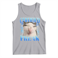 Certified Freak Funny Cat Meme Tank Top Internet Memes Gen Z - Wonder Print Shop