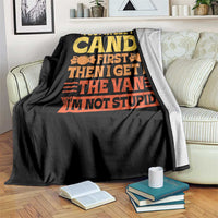 Funny Lollipop Van Gift Throw Blanket Creepy Adult I Gotta See The Candy First I'm Not Stupid - Wonder Print Shop