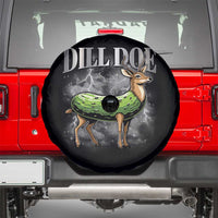 Dill Doe Spare Tire Cover Funny Adult Humor Pickle Deer Bootleg Graphic 90s - Wonder Print Shop