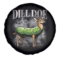 Dill Doe Spare Tire Cover Funny Adult Humor Pickle Deer Bootleg Graphic 90s - Wonder Print Shop