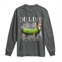 Dill Doe Long Sleeve Shirt Funny Adult Humor Pickle Deer Bootleg Graphic 90s - Wonder Print Shop