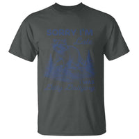 Raccoon Dilly Dallying T Shirt Funny Sorry Im Late Silly Animal