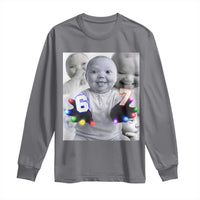 Gloving Niche 67 Ai Baby Meme Long Sleeve Shirt Six Seven Hand Funny Laughing Baby