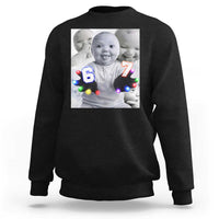 Gloving Niche 67 Ai Baby Meme Sweatshirt Six Seven Hand Funny Laughing Baby