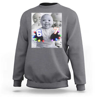 Gloving Niche 67 Ai Baby Meme Sweatshirt Six Seven Hand Funny Laughing Baby