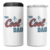 The Cool Dad 4 in 1 Can Cooler Tumbler Fathers Day Gifts