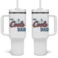 The Cool Dad Tumbler With Handle Fathers Day Gifts